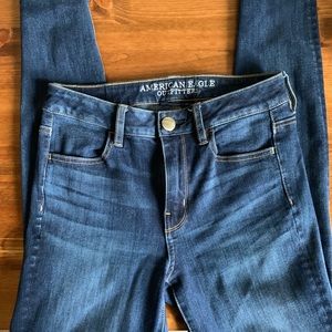 NWOT American Eagle High rise jegging sz 4!